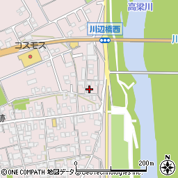 岡山県倉敷市真備町川辺366周辺の地図