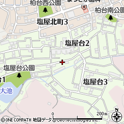 リパーク神戸塩屋台２丁目駐車場周辺の地図