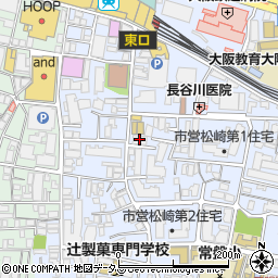 天王寺学館周辺の地図