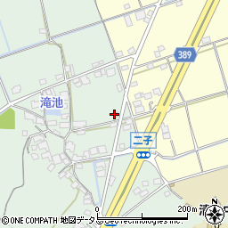岡山県倉敷市二子1526周辺の地図