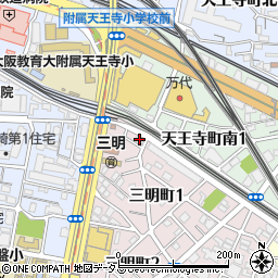 阪和電設本社ビル周辺の地図