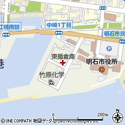 東播倉庫周辺の地図