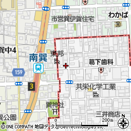 リード岡田マンション周辺の地図