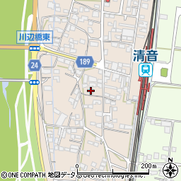 岡山県総社市清音上中島227周辺の地図