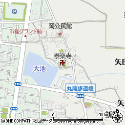 泰楽寺周辺の地図