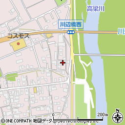 岡山県倉敷市真備町川辺367周辺の地図