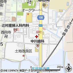 奈良県大和郡山市柳町8周辺の地図