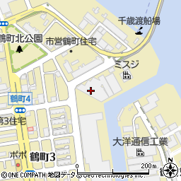 太平鋼材工業株式会社　福町工場周辺の地図