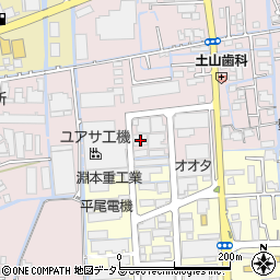 岡山県岡山市北区久米6周辺の地図
