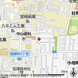 大阪府八尾市萱振町5丁目5-10周辺の地図