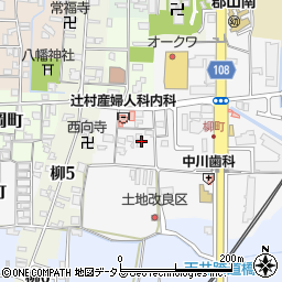 奈良県大和郡山市柳町194周辺の地図