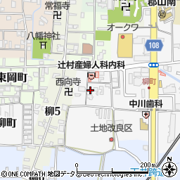 奈良県大和郡山市柳町197周辺の地図