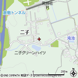 岡山県倉敷市二子666周辺の地図