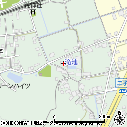 岡山県倉敷市二子1553周辺の地図