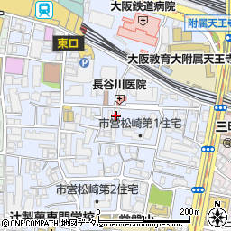 松栄荘周辺の地図