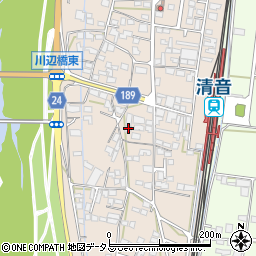 岡山県総社市清音上中島236周辺の地図