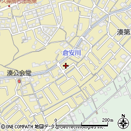 岡山県岡山市中区湊218周辺の地図