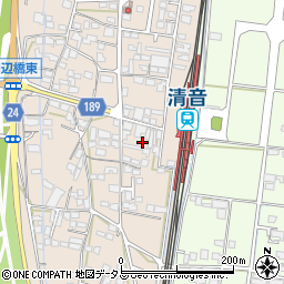 岡山県総社市清音上中島193周辺の地図