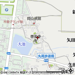 奈良県大和郡山市矢田町5489-1周辺の地図
