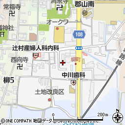 奈良県大和郡山市柳町11周辺の地図