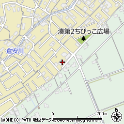 岡山県岡山市中区湊266周辺の地図