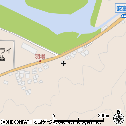 島根県益田市安富町1320周辺の地図