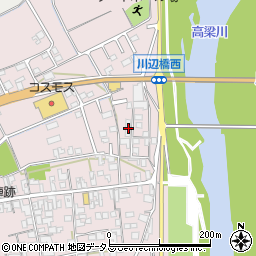 岡山県倉敷市真備町川辺321周辺の地図