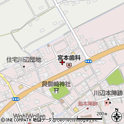 岡山県倉敷市真備町川辺244周辺の地図