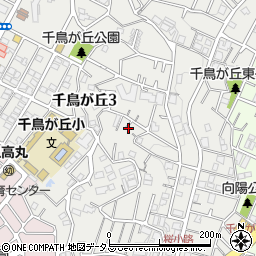 兵庫県神戸市垂水区千鳥が丘3丁目24周辺の地図