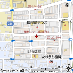 岡山県岡山市北区問屋町周辺の地図