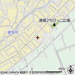 岡山県岡山市中区湊264周辺の地図