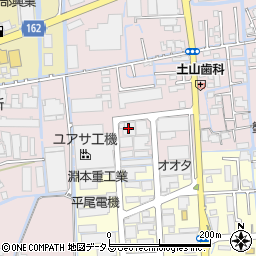 ユアサ工機株式会社　本社営業部周辺の地図