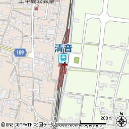 岡山県総社市清音軽部169周辺の地図