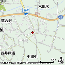愛知県田原市六連町中郷中22周辺の地図