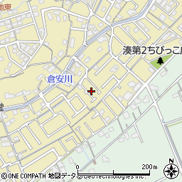 岡山県岡山市中区湊233周辺の地図