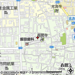 近畿大学洋弓部女子寮周辺の地図