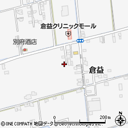 岡山県岡山市中区倉益180-15周辺の地図