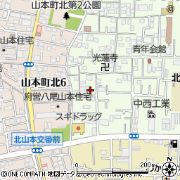 〒581-0842 大阪府八尾市福万寺町の地図