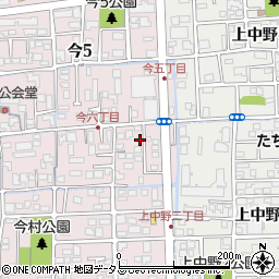 美峰荘周辺の地図