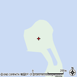 加島周辺の地図