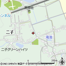 岡山県倉敷市二子1655周辺の地図