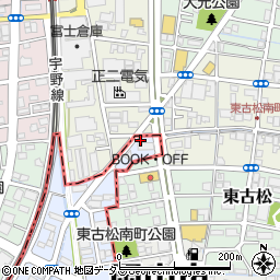 岡山県岡山市南区下中野65周辺の地図