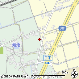 岡山県倉敷市二子1519周辺の地図