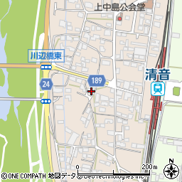 岡山県総社市清音上中島237周辺の地図