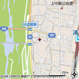 岡山県総社市清音上中島320周辺の地図