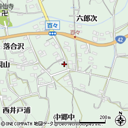 愛知県田原市六連町中郷中25周辺の地図