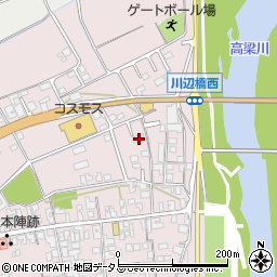 岡山県倉敷市真備町川辺317周辺の地図