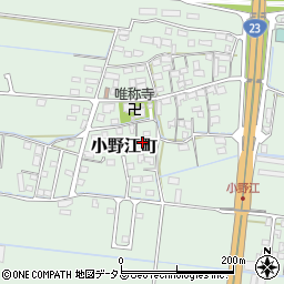 三重県松阪市小野江町69-2周辺の地図