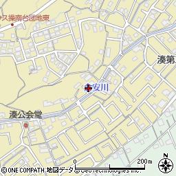 岡山県岡山市中区湊756-5周辺の地図