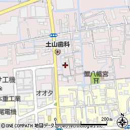 岡山県岡山市北区久米62周辺の地図